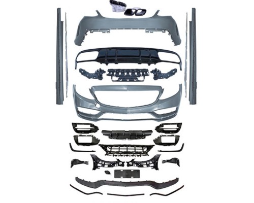Bodykit Mercedes Benz C W205 (verze bez AMG line)