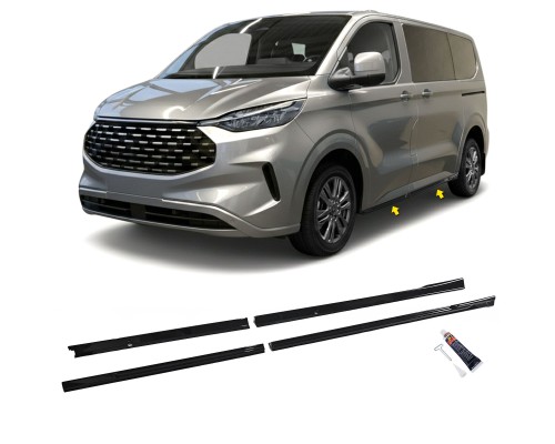 Boční prahové lišty Ford Tourneo Custom nebo Ford Transit Custom 2. generace – krátká verze L1