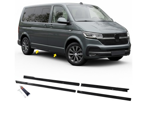 Boční prahy Volkswagen Transporter T7 - verze L1, kratší