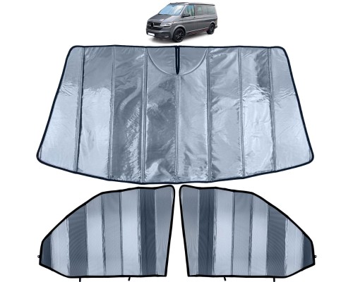 Sluneční clona / zatemnění Volkswagen Transporter T6.1 (2019+) - 3 díly