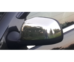 Nerezové kryty zpětných zrcátek Dacia Duster 1 (2010-2013)