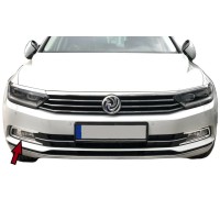 Nerezové rámečky mlhovek Volkswagen Passat B8 (2015-2019)