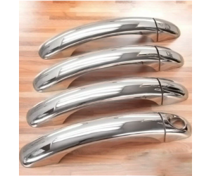 Nerezové kryty klik Volkswagen Touareg (2002-2010) - bez KeylessGo