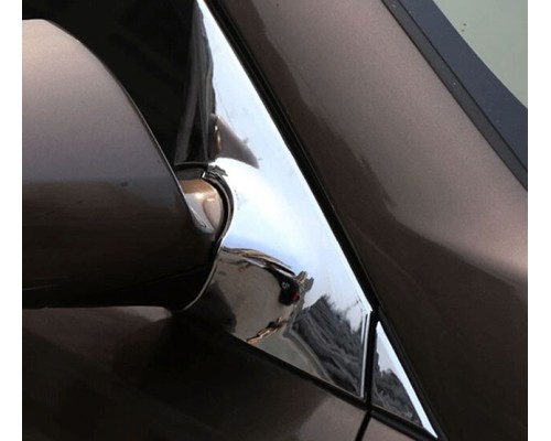 Chromové krytky kolem zpětných zrcátek Kia Sportage SL (2010-2015)