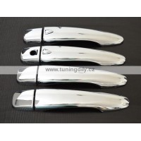 Chromové kryty klik dveří Nissan Qashqai (2013+) / X-Trail (2013+)