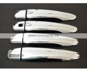 Chromové kryty klik dveří Nissan Qashqai (2013+) / X-Trail (2013+)