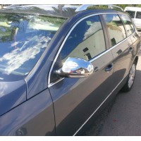Nerez chrom kryty zrcátek Volkswagen Passat 3C