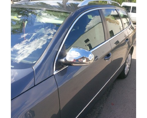 Nerez chrom kryty zrcátek Volkswagen Passat 3C
