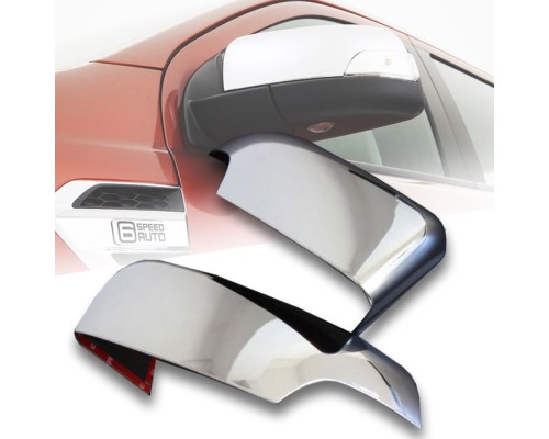 Chromové kryty zpětných zrcátek Ford Ranger (2012-2021)