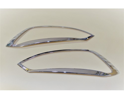 Chromové rámečky na přední světla Volkswagen Golf 7