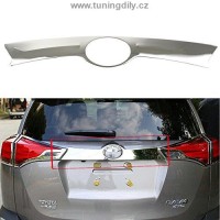 Chromová lišta nad SPZ Toyota RAV4 (2013-2018)