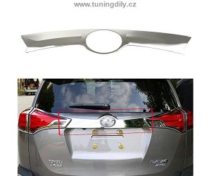 Chromová lišta nad SPZ Toyota RAV4 (2013-2018)