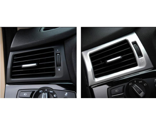 Chromové rámečky ventilace BMW X3 F25 / X4 F26 (2 ks)