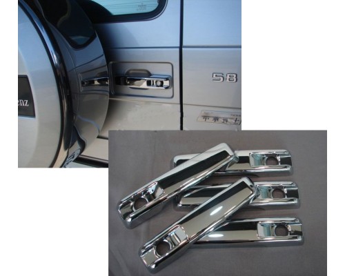 Chromové kryty klik Mercedes Benz G (W463) 