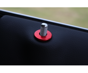 Kroužky na zámky dveří Mercedes W205/W213 červené (4 ks)