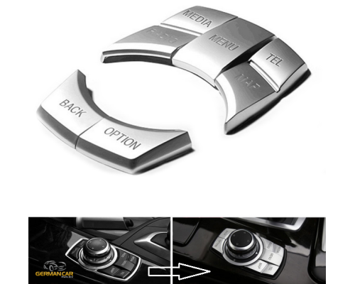 Kryt tlačítek multimediálního panelu BMW 1 / 3 / 5 / X3 / X4 / X5 / X6