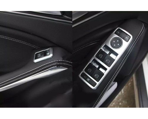 Chrom krytky ovládání oken Mercedes Benz W166/W176/W204/W212/X166