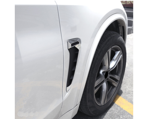 Chrom rámečky otvorů sání vzduchu v blatníku BMW X5 F15 / X6 F16