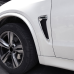 Chrom rámečky otvorů sání vzduchu v blatníku BMW X5 F15 / X6 F16