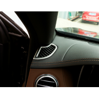 Rámečky ventilace palubní desky Mercedes S (W222) chrom