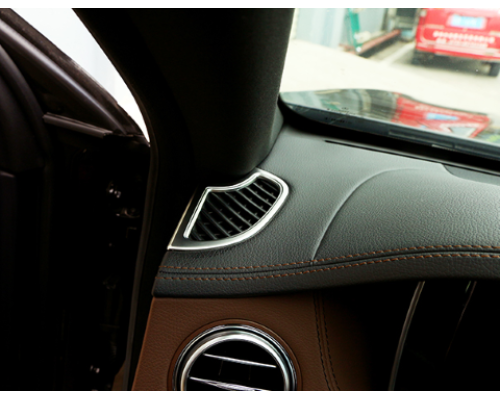 Rámečky ventilace palubní desky Mercedes S (W222) chrom