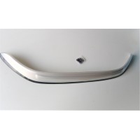 Deflektor kapoty Ford Ranger T6 (2012-2015) - stříbrno-černá verze