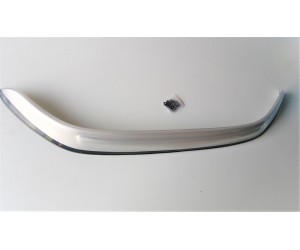 Deflektor kapoty Ford Ranger T6 (2012-2015) - stříbrno-černá verze