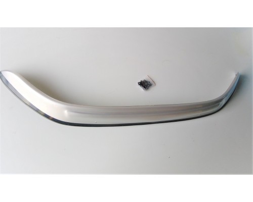 Deflektor kapoty Ford Ranger T6 (2012-2015) - stříbrno-černá verze