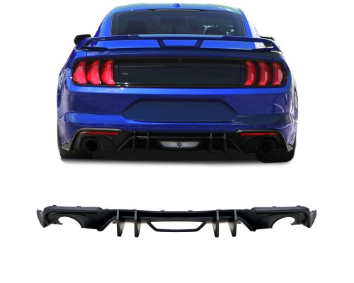 Zadní difuzor Ford Mustang Coupé/Cabrio (2017-2022) – 2.3 l Ecoboost / 3.7 l