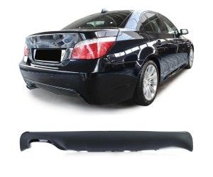 Zadní difuzor BMW 5 E60/E61 (2003-2010) - černý lesklý (M-paket)