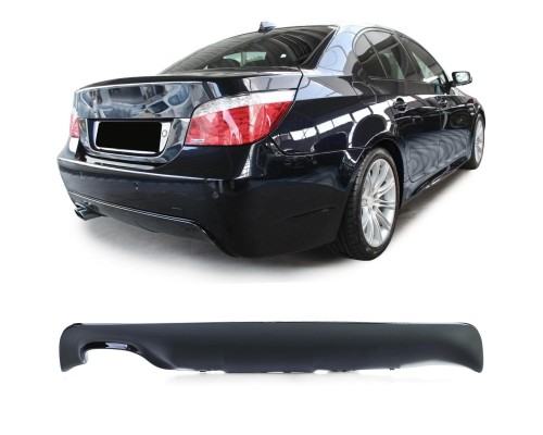 Zadní difuzor BMW 5 E60/E61 (2003-2010) - černý lesklý (M-paket)
