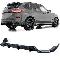Zadní difuzor BMW X5 G05 (2018+) - černý lesklý