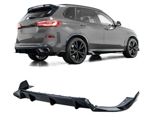 Zadní difuzor BMW X5 G05 (2018+) - černý lesklý