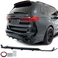 Zadní difuzor BMW X7 G07 (2019+) - černý lesklý