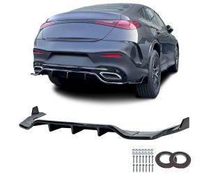 Zadní difuzor Mercedes Benz GLC Coupe (C254) - černý lesklý