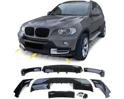 Difuzory sport paket  BMW X5 E70 2007-2010