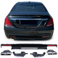 Zadní difuzor Mercedes Benz S W222 (2013-2017)