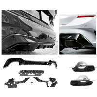 Zadní difuzor BMW 3 G20/G21 (2019-2022) M340i (s koncovkami)