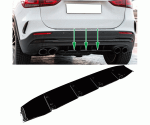 Zadní difuzor Mercedes Benz GLA H247 (AMG line)