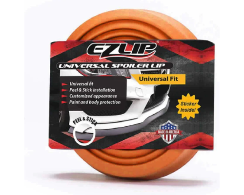 Designový spoiler EZ LIP Oranžový– univerzální, MADE IN USA - akční cena !