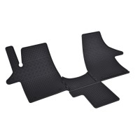 Gumové autokoberce Volkswagen T5/T6 (1. řada + tunel)