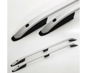 Hagusy, střešní nosiče Volkswagen Transporter T5/T6 (krátká verze) – stříbrné provedení