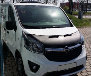 Kožený kryt kapoty Fiat Talento (2014+) - černý