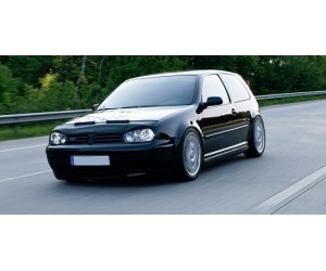 Volkswagen Golf 4, IV – kožený kryt/potah kapoty, vzhled carbon