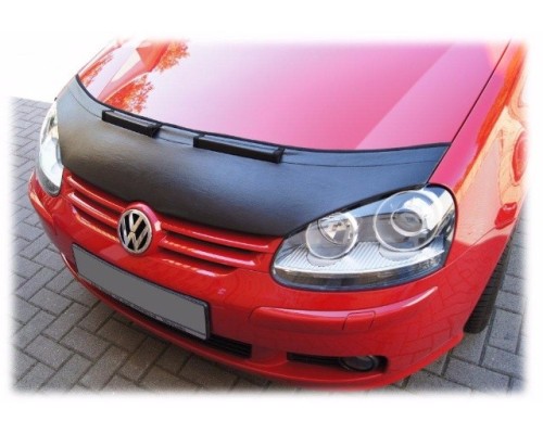 Volkswagen Golf 5, V  – kožený kryt/potah kapoty, vzhled carbon