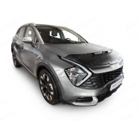 Kožený kryt/potah kapoty Kia Sportage NQ5 (2020+) - vzhled carbon