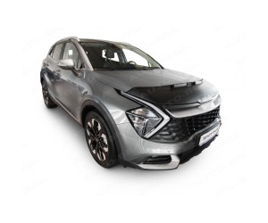 Kožený kryt/potah kapoty Kia Sportage NQ5 (2020+) - černý