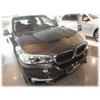 Kožený kryt/potah kapoty BMW X5 F15 (2013-2018) - černý