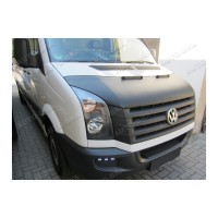 Volkswagen Crafter (2006-2016) - kožený kryt / deflektor kapoty