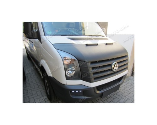 Volkswagen Crafter (2006-2016) - kožený kryt / deflektor kapoty